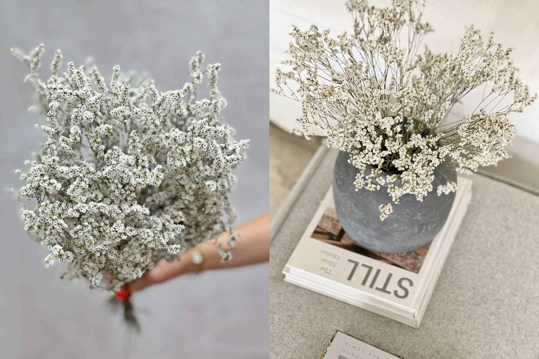 5 tips to style and care for your dried flower bouquet