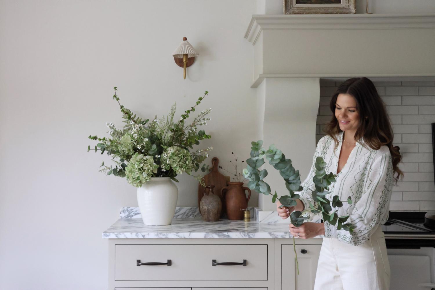 Creative Ways to Incorporate Faux Flowers in Your Kitchen