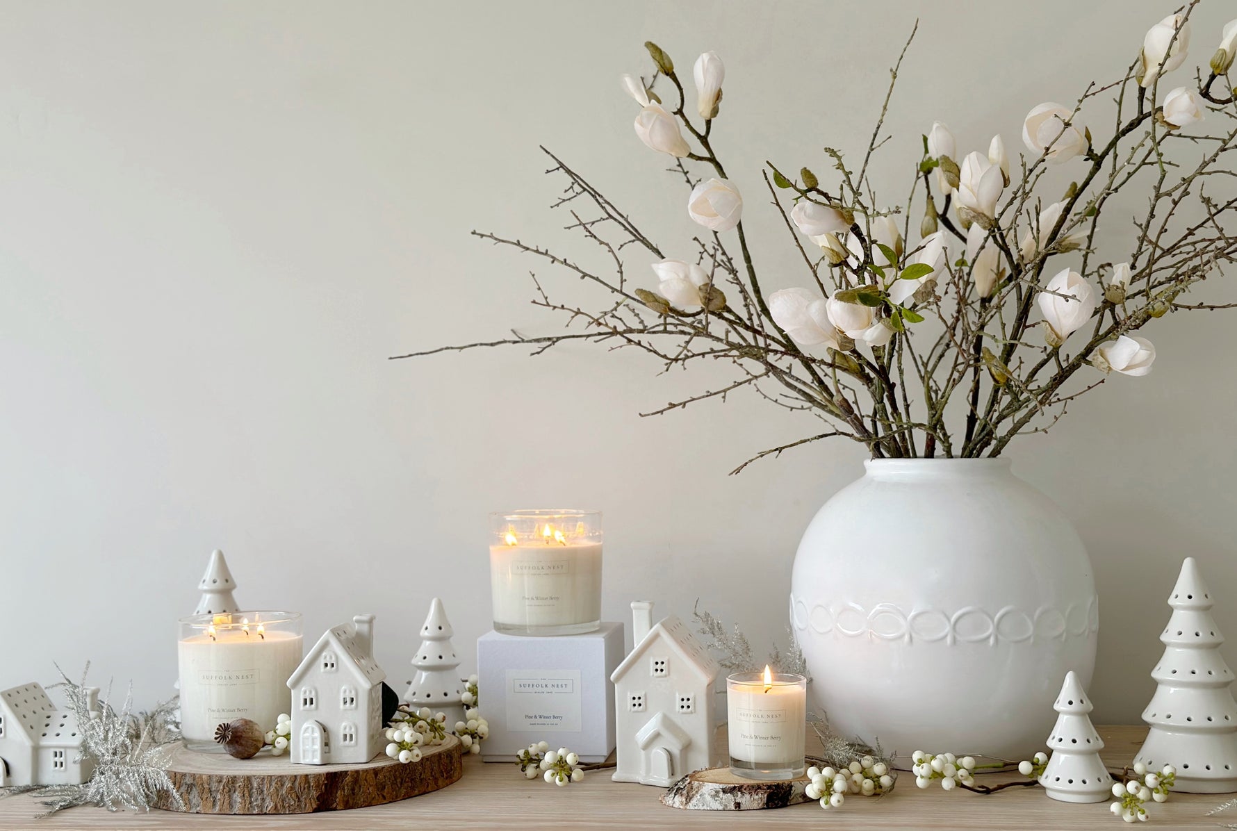 Winter faux stem combinations
