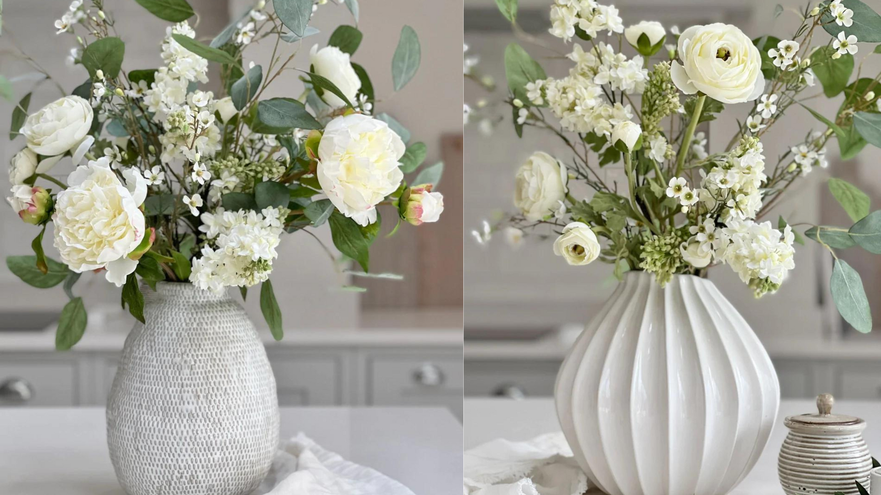 The Signature White and Green Collection