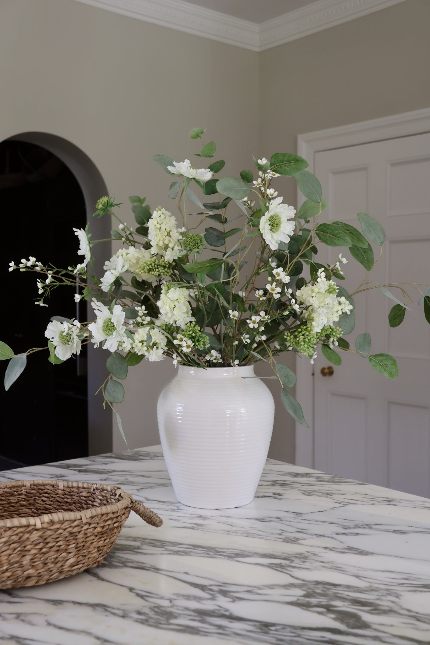 Faux Flower Arrangements