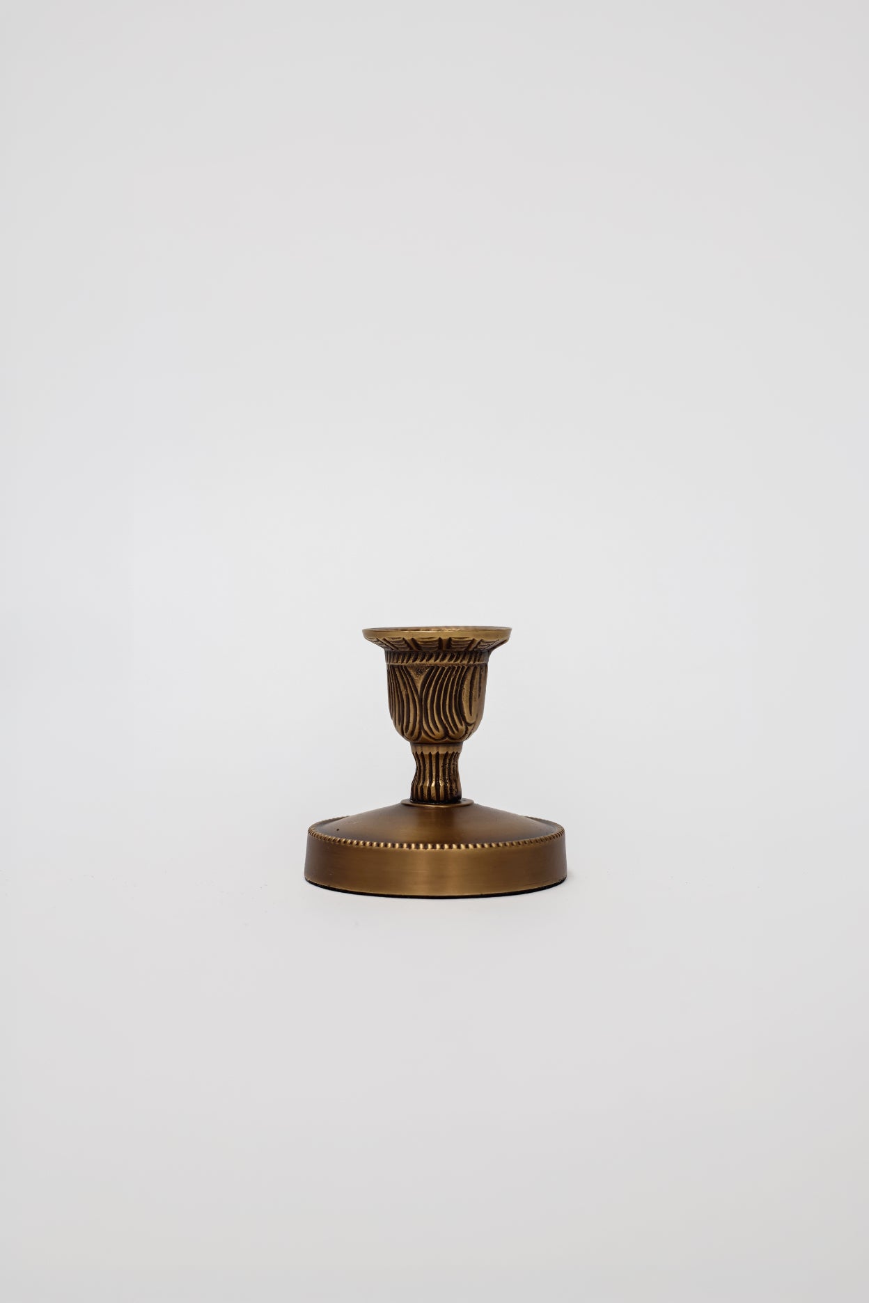 SAMPLE Brass Candlestick Holder 2