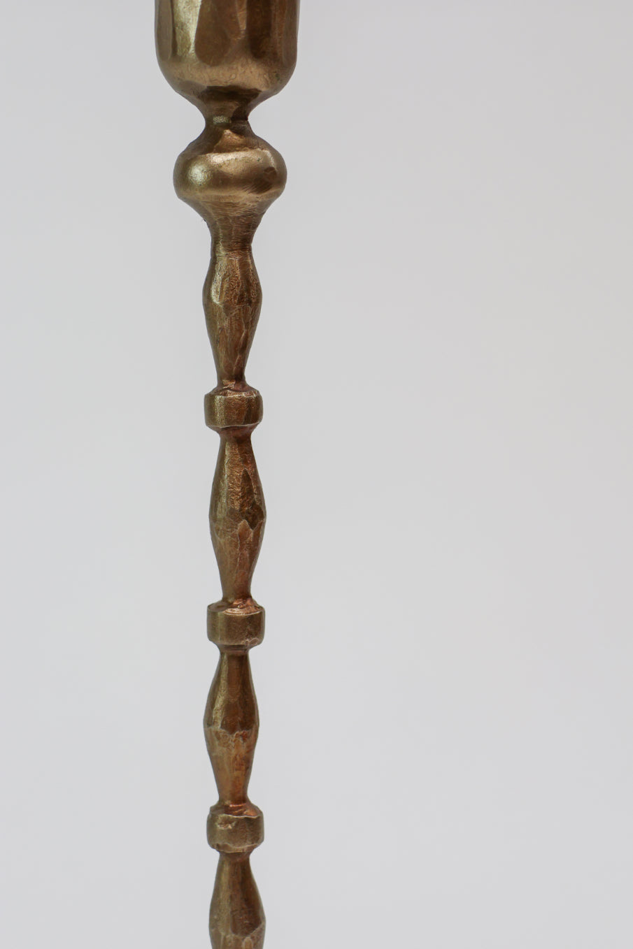 SAMPLE Brass Hammered Candlesticks