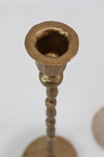 SAMPLE Brass Hammered Candlesticks