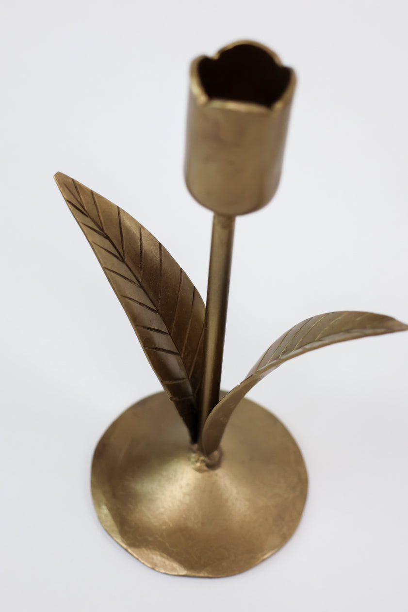 SAMPLE Floral Candlestick