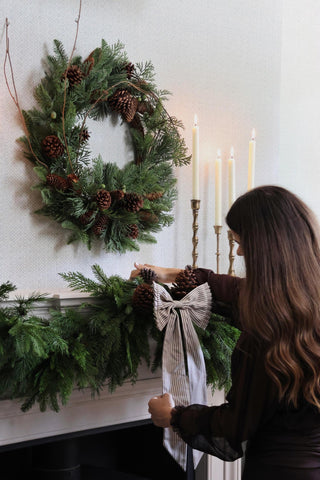 Faux Woodland Wreath