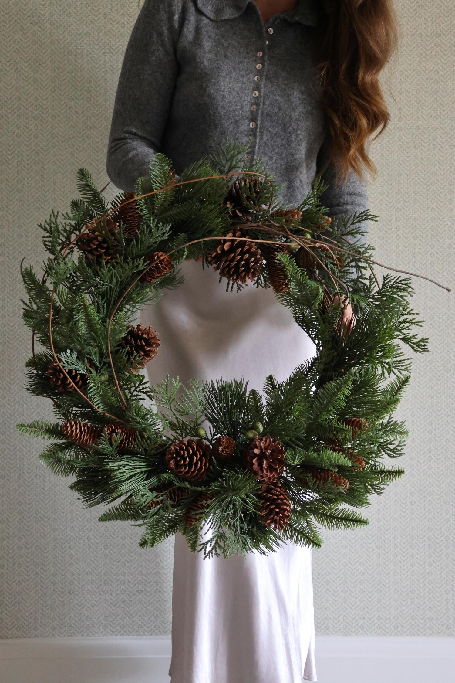 Faux Woodland Wreath
