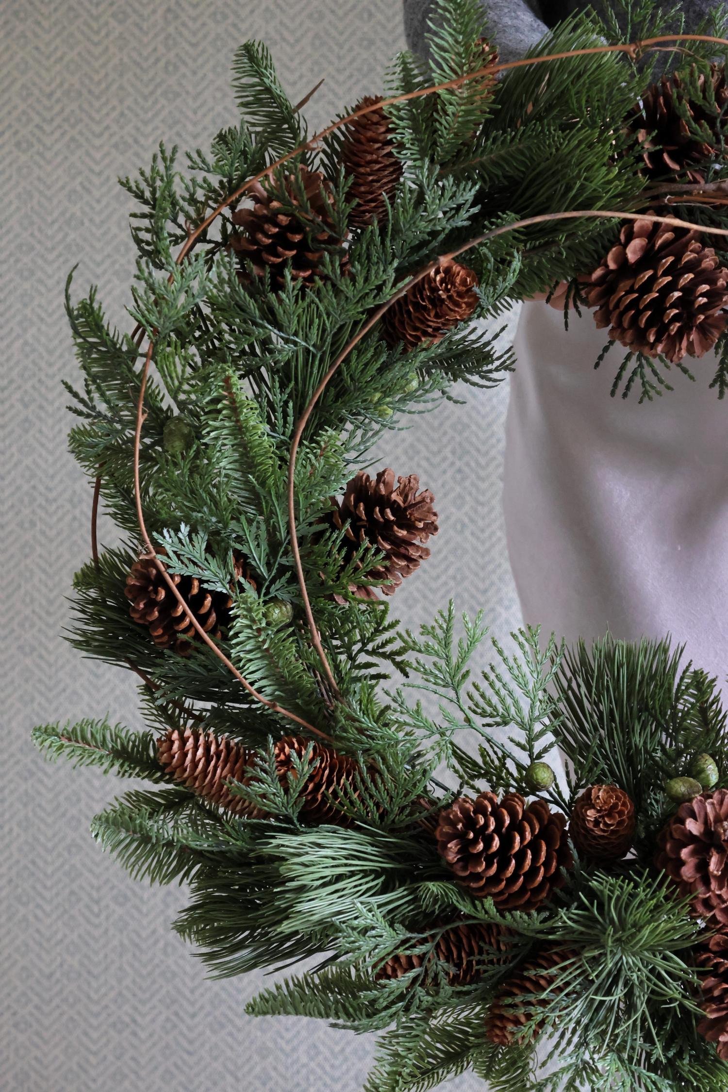 Faux Woodland Wreath