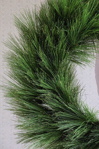 Faux Christmas Pine Wreath