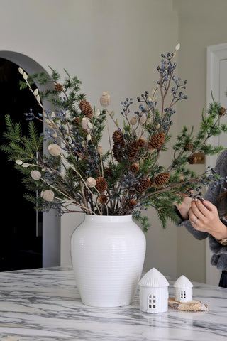 Faux Blue Berry Branch