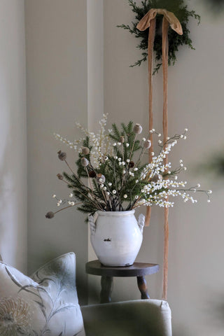 Velvet Ribbon Frayed Edge - Champagne - 3m