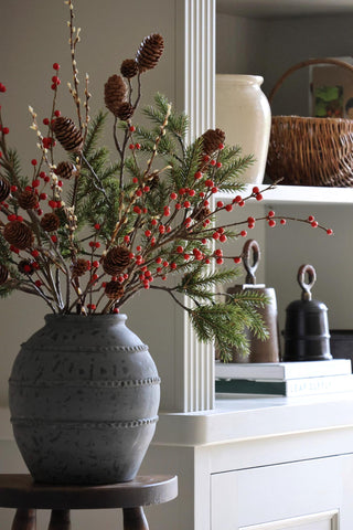 Faux Nordman Fir Branch