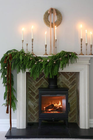 Velvet Ribbon Frayed Edge - Champagne - 3m