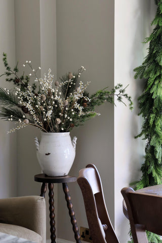 Faux White Winter Arrangement Deluxe