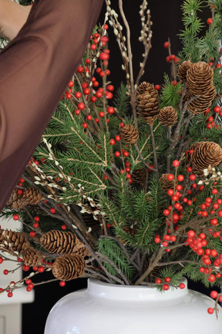 Ultimate Faux Christmas Arrangement