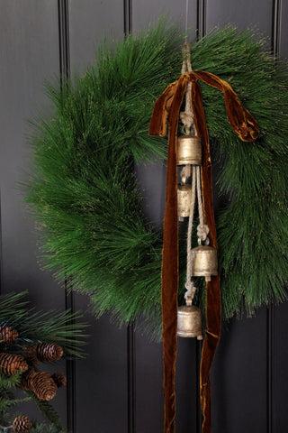 Faux Christmas Pine Wreath