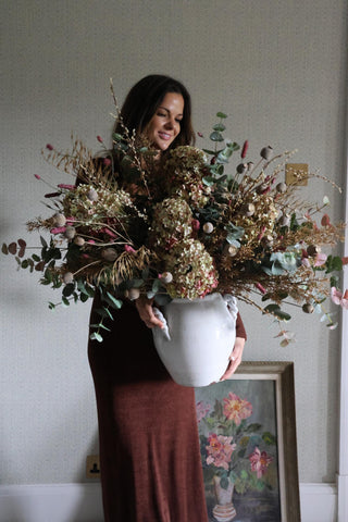 The Ultimate Faux Autumn Arrangement