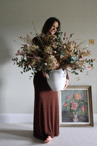 The Ultimate Faux Autumn Arrangement