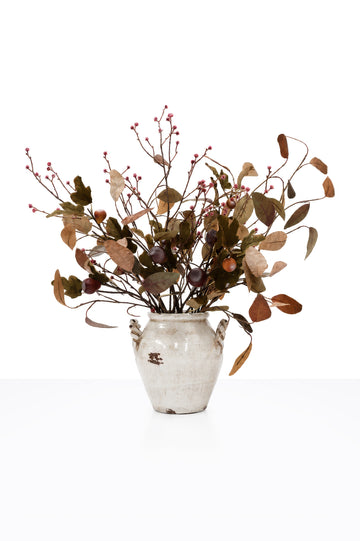 Faux Autumn Fig Arrangement - Premium