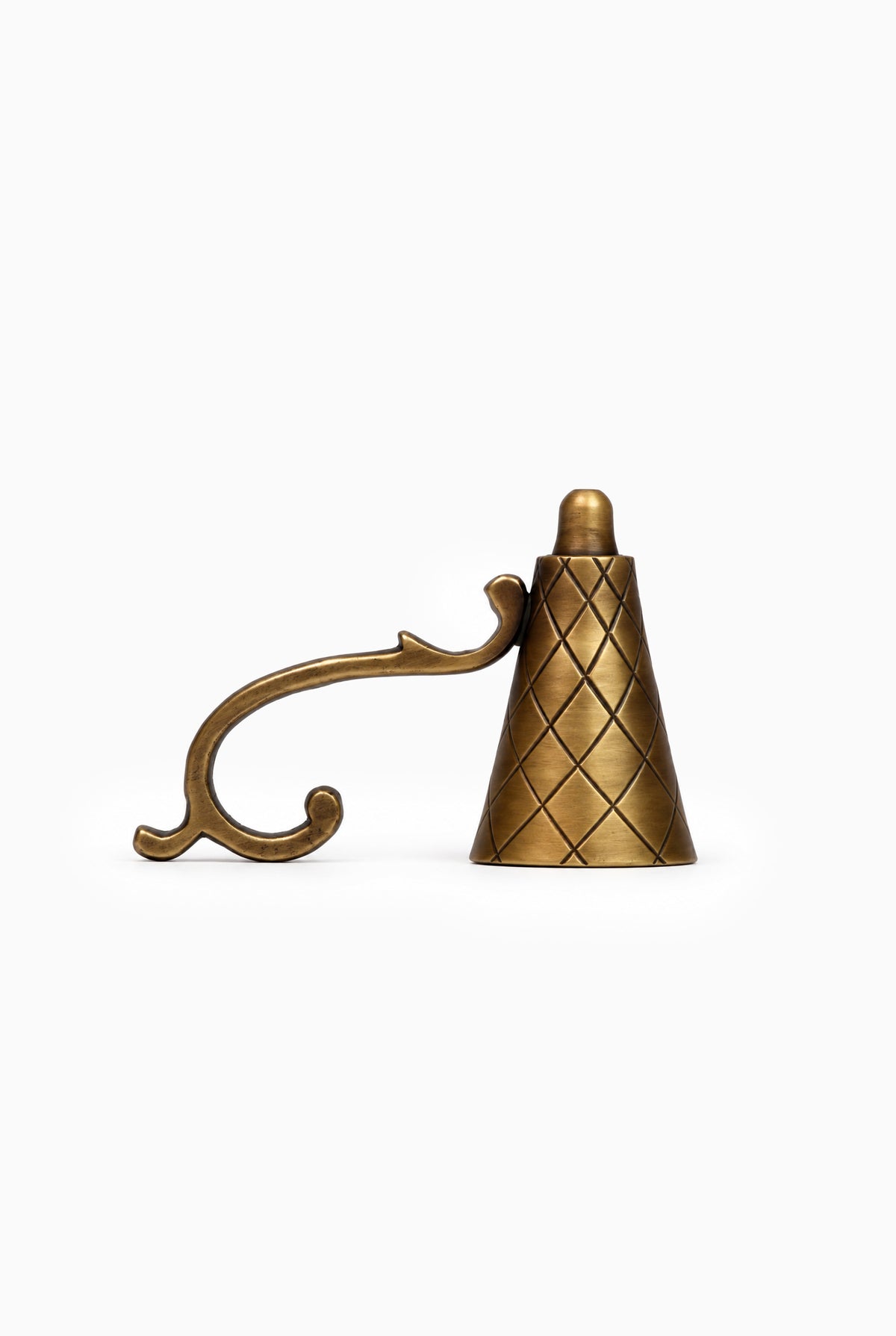 Corton Antique Brass Candle Snuffer