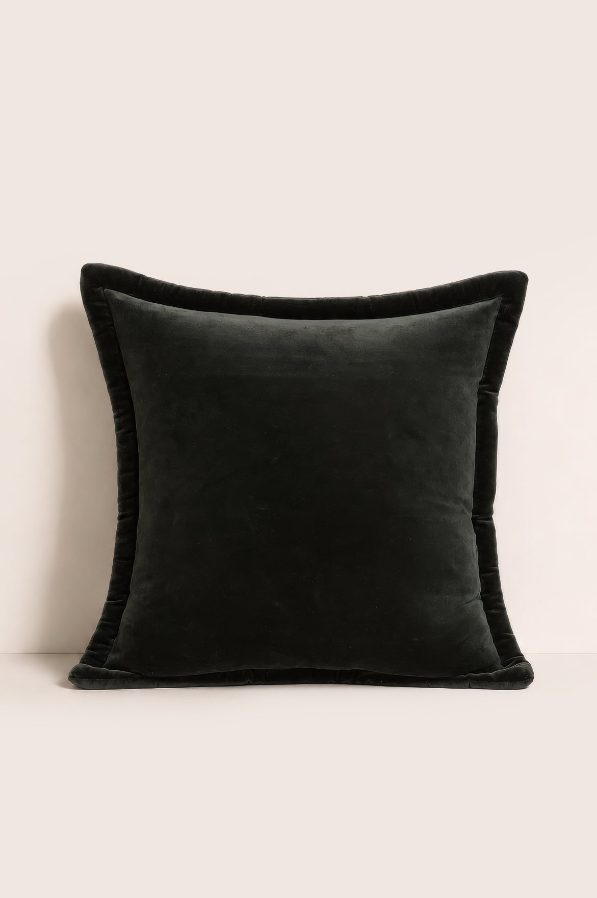 Velvet Trim Cushion Cover – Orchard 50 x 50cm