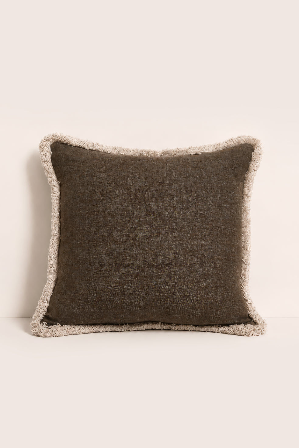 Weave Fringe Cushion Cover -  Orchard 50 x 50cm