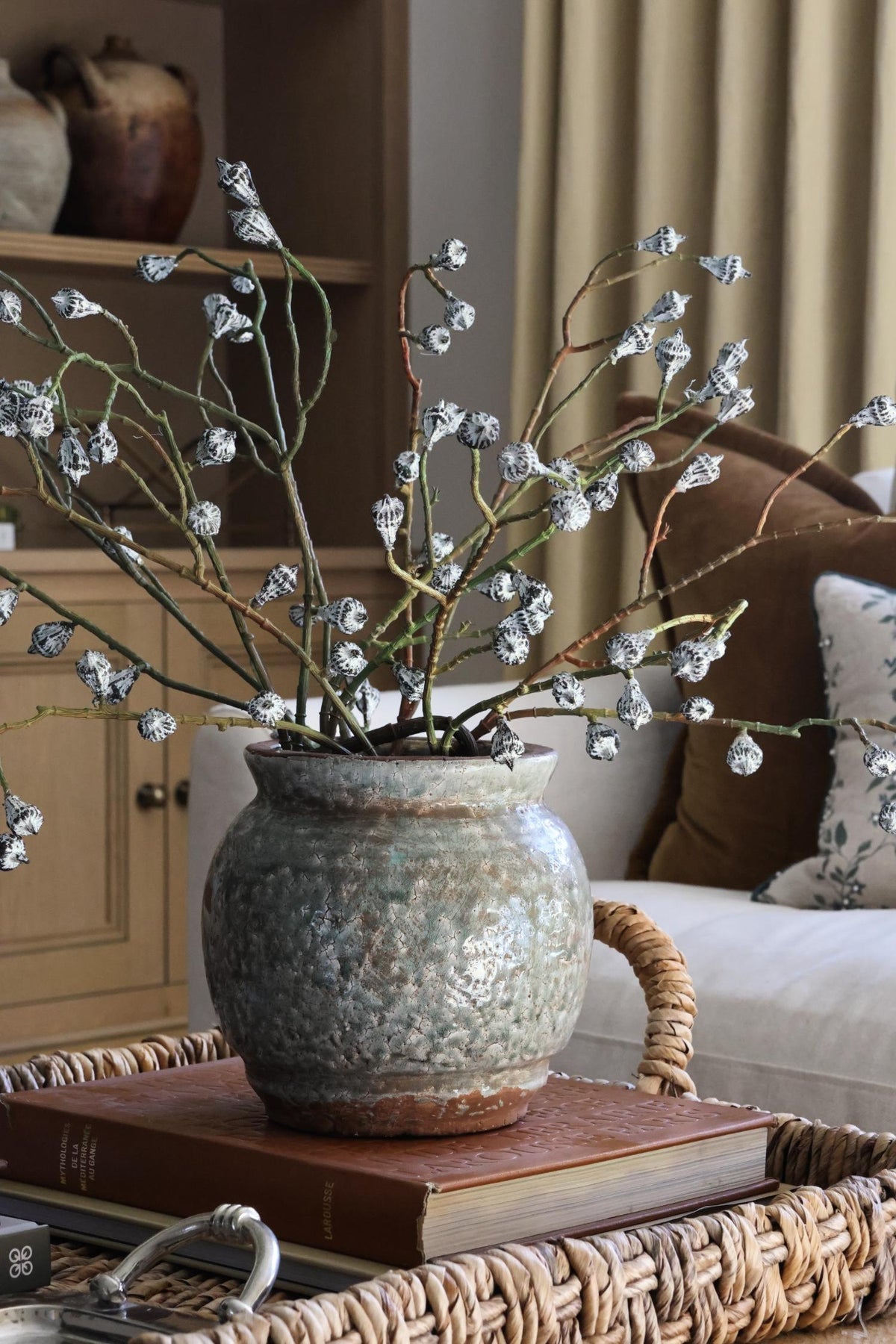 Faux Eucalyptus Boule