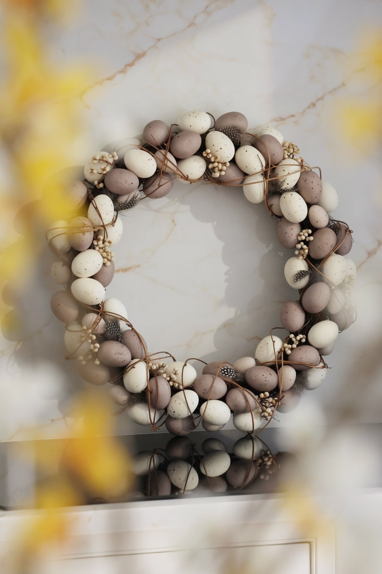 Faux Easter Wreath - Large