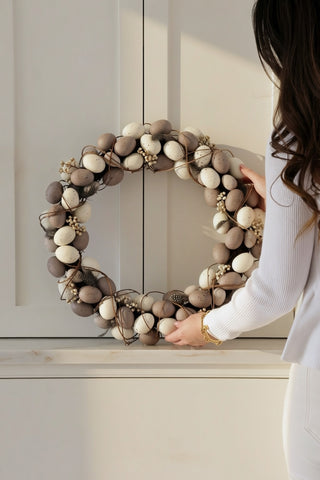 Faux Easter Wreath - Large