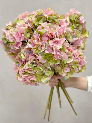 Faux Muted Pink Hydrangea
