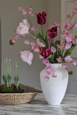 Faux Lilac Double Tulip