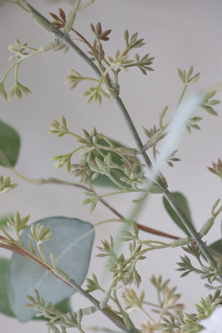 Faux White Hydrangea Arrangement - Deluxe