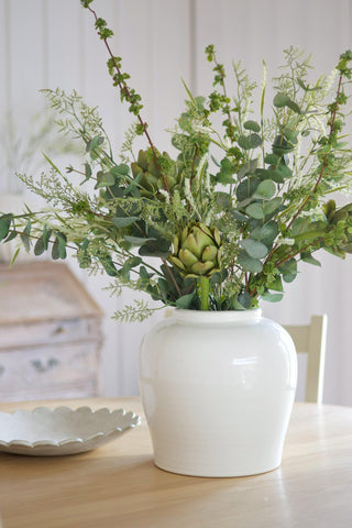 Faux Artichoke Arrangement - Deluxe