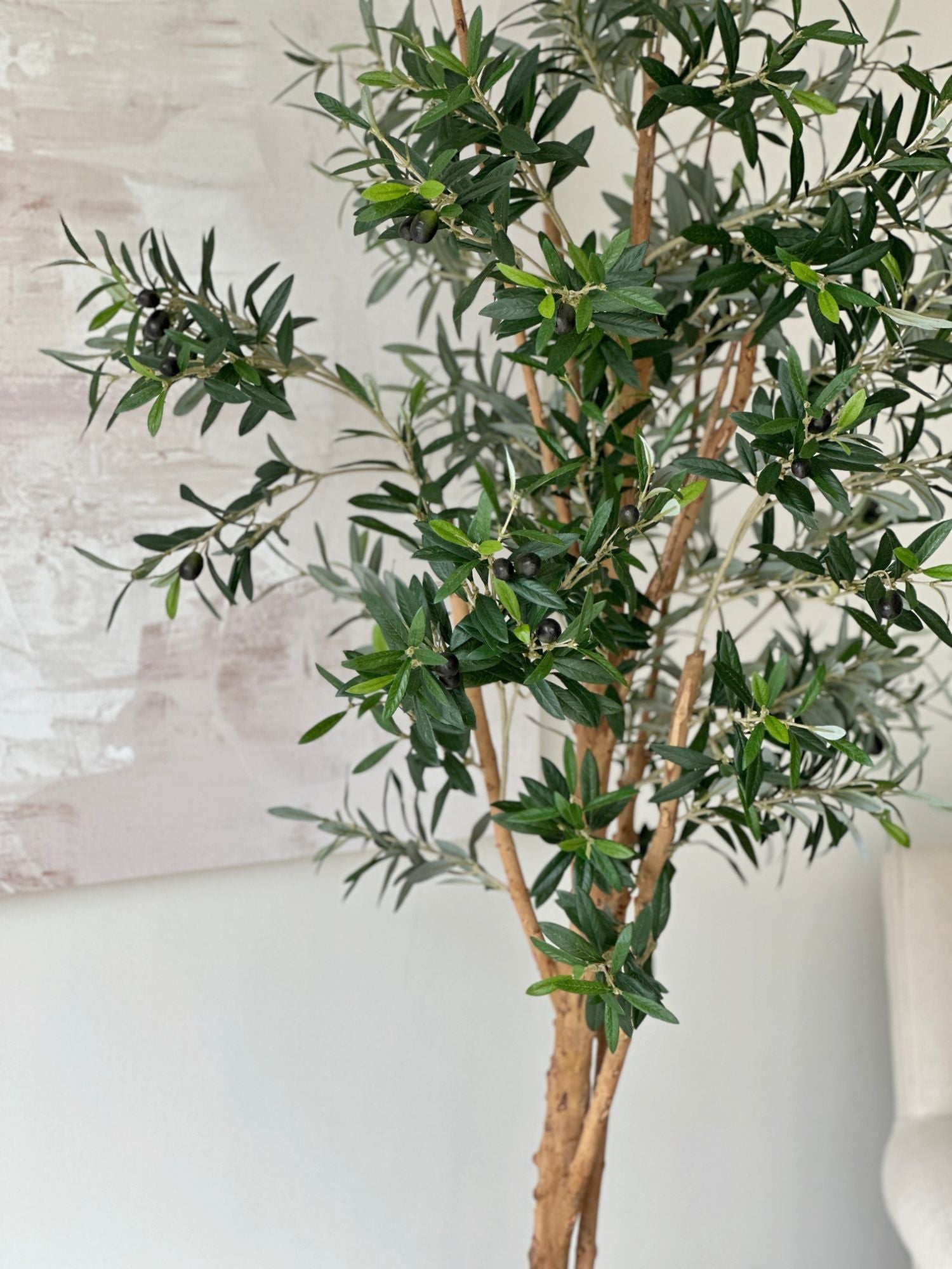 Artificial Olive Tree Plant 120cm (W/O Pot) 