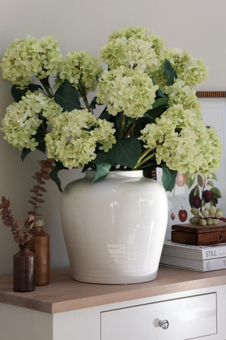 SAMPLE - Faux Green Hydrangea