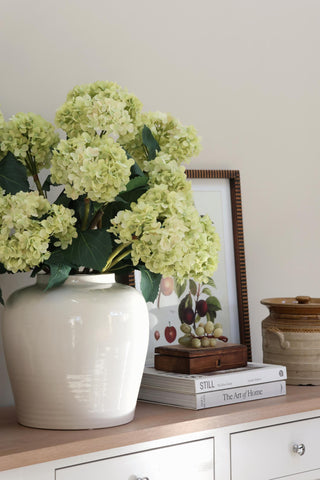 SAMPLE - Faux Green Hydrangea