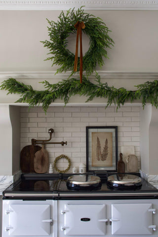 Faux Norfolk Pine Garland - 200cm