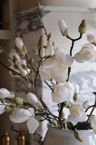 Faux Magnolia Branch - Tall