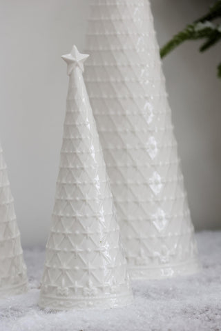 White Ceramic Christmas Tree