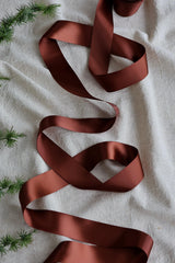 Satin Ribbon - Cinnamon - 5m