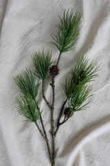 Faux Aleppo Pine Branch