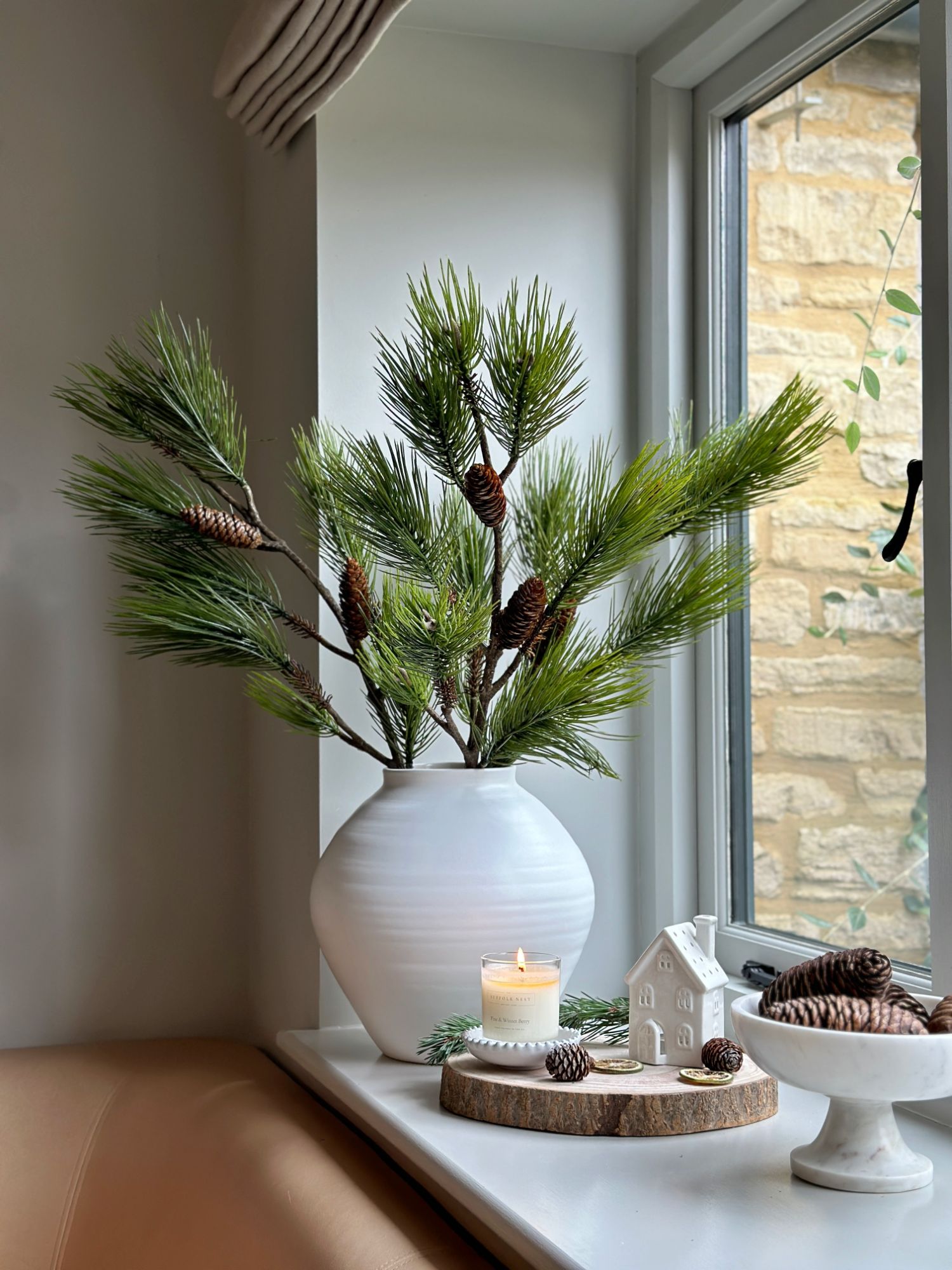 Faux Pine Branch