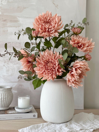 Faux Chrysanthemum Pink