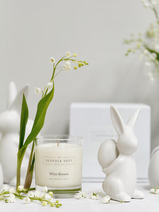 White Blossom Candle - Small