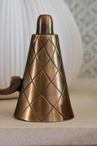 Corton Antique Brass Candle Snuffer