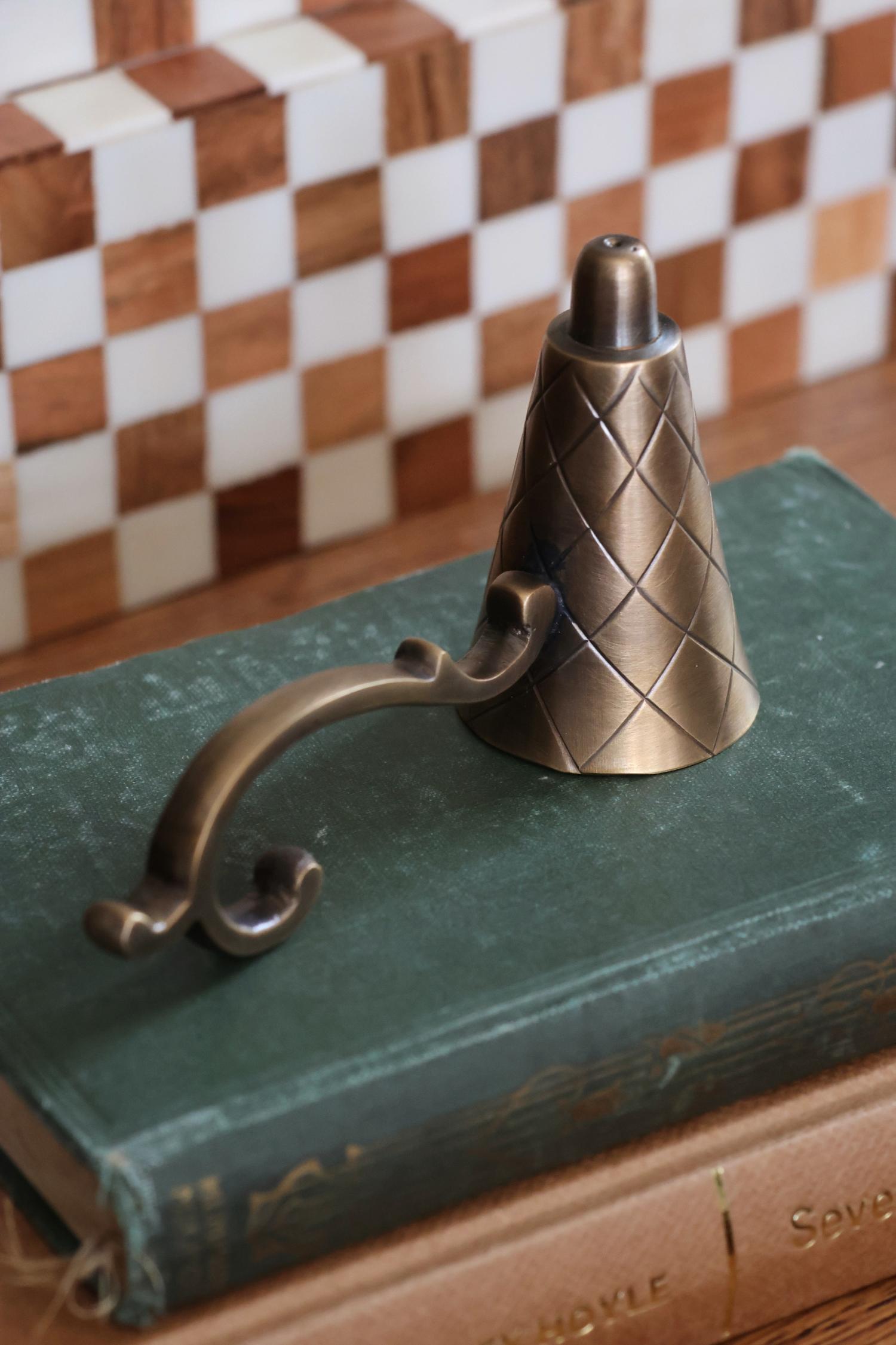 Corton Antique Brass Candle Snuffer