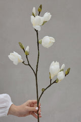 Faux Magnolia Branch - Tall