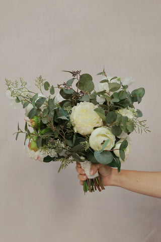 EX-DISPLAY Faux White Bouquet