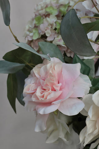 SAMPLE Faux Blush Hydrangea Bouquet