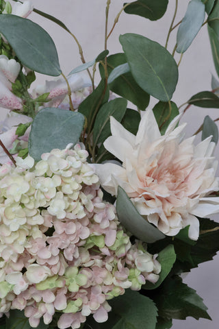 SAMPLE Faux Blush Hydrangea Bouquet
